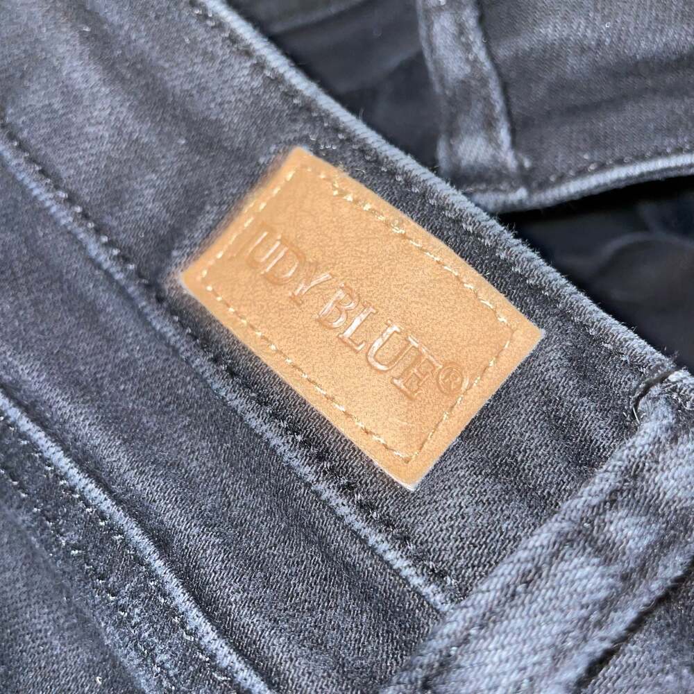 Judy Blue JB88451 Black Straight Leg Jeans Size 11/30 - Picture 9 of 9